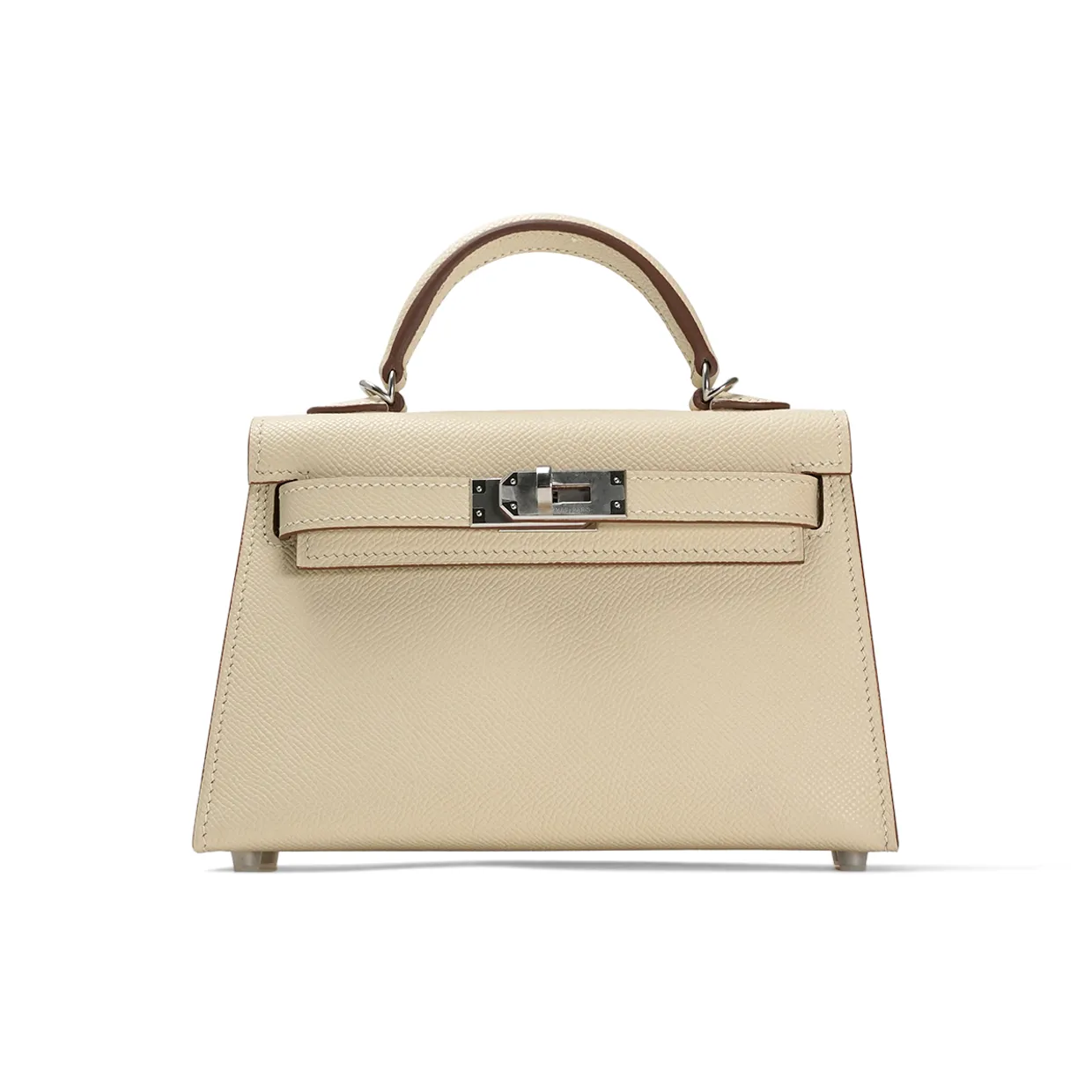 Mini Kelly Epsom Jaune Milton