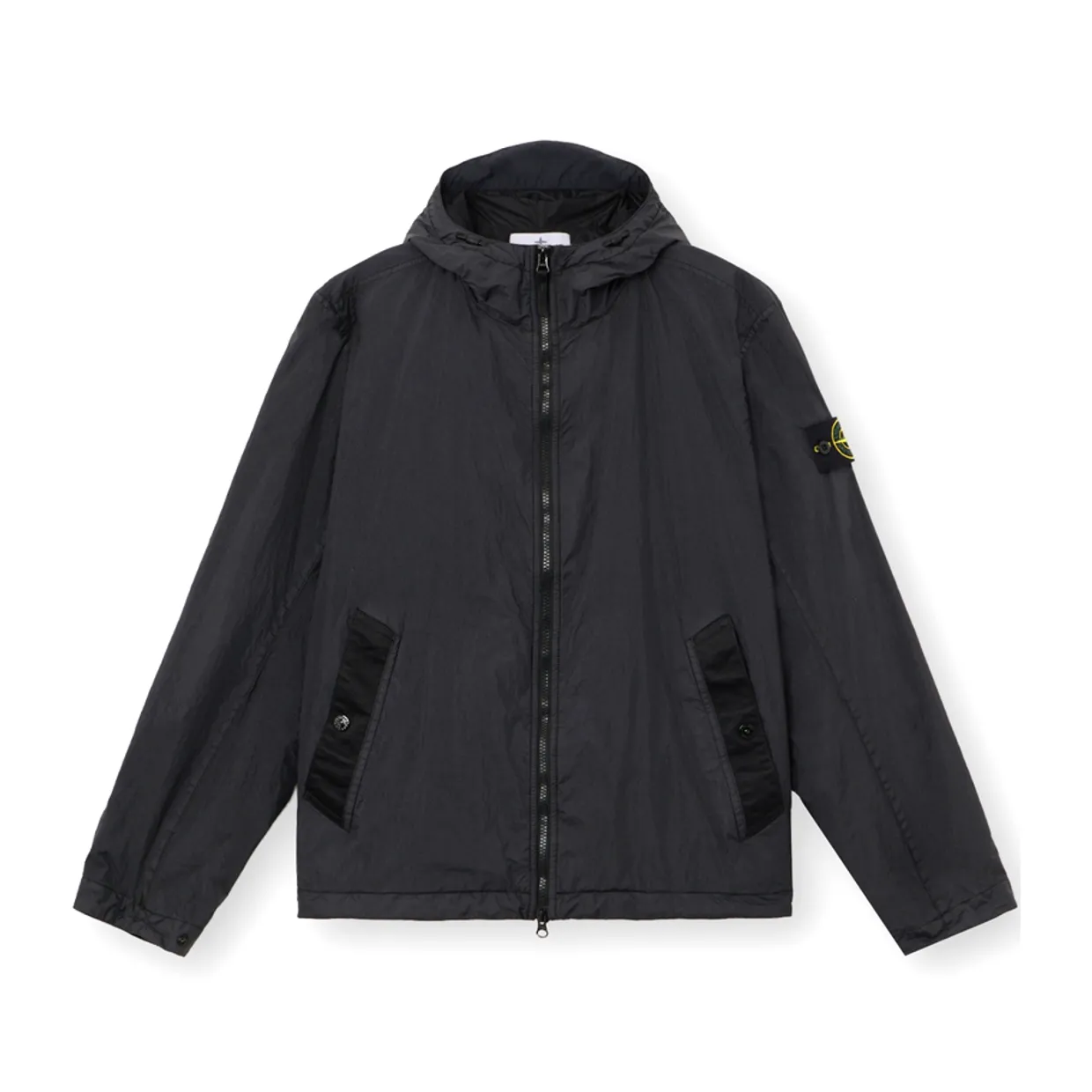 Crinkle Reps Ny Hooded Jacket