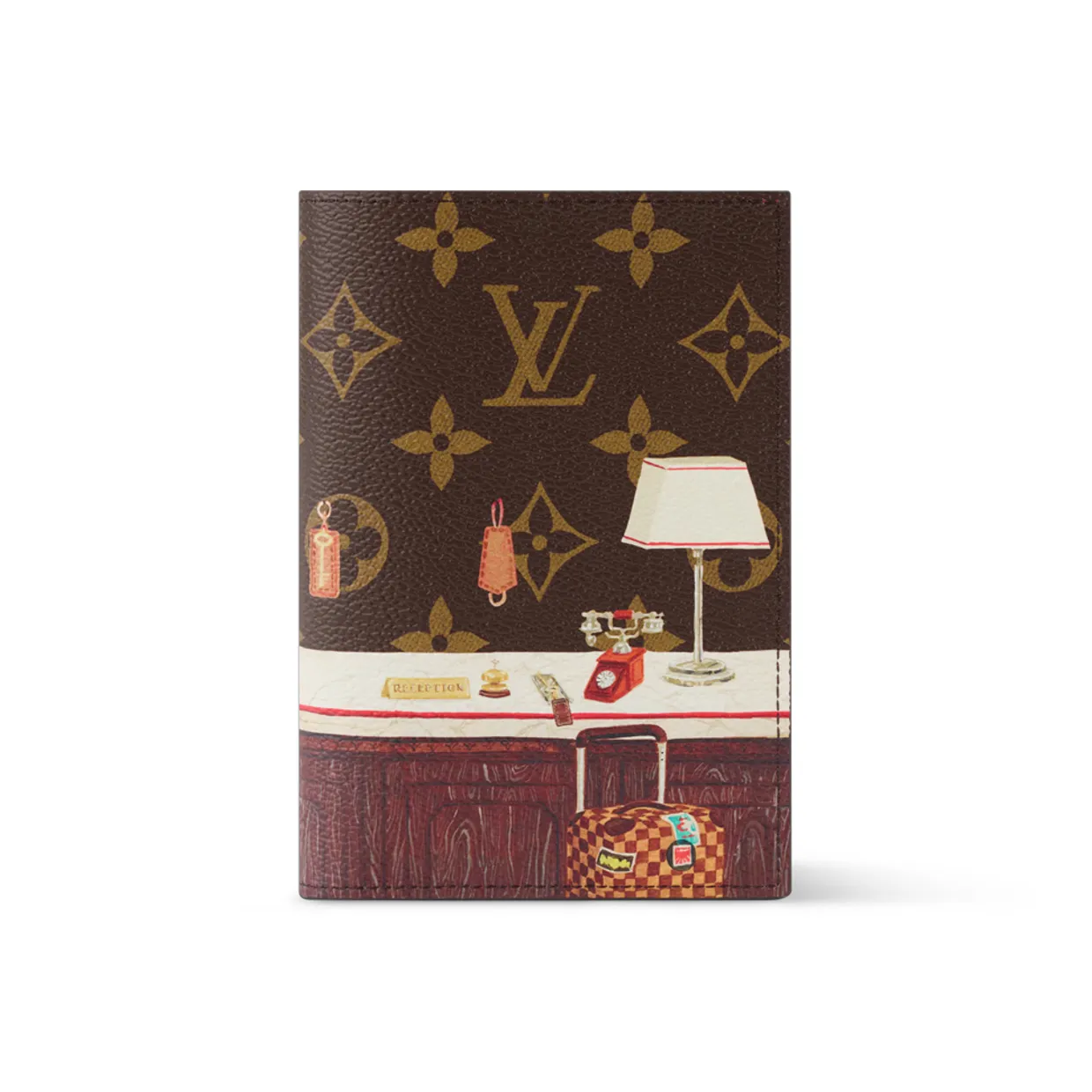 Passport Cover in Monogram Room Service
