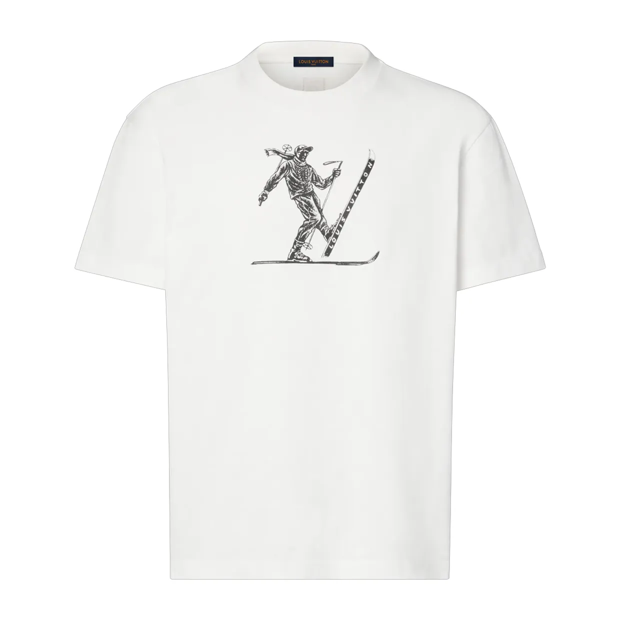 Printed Signature Short-Sleeved T-Shirt