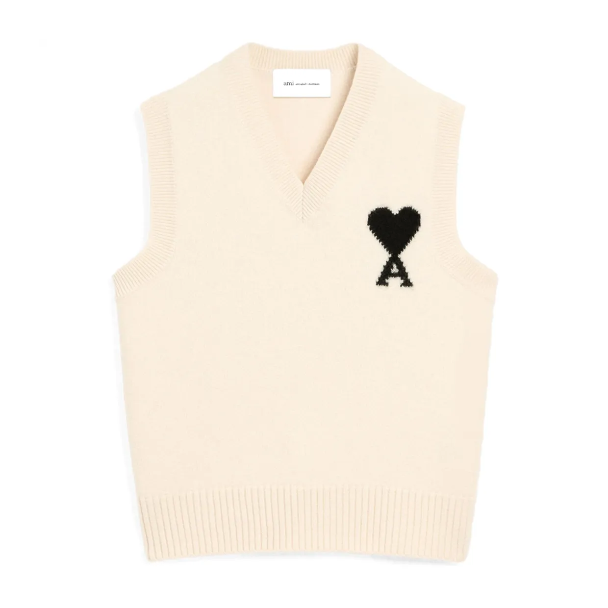 Sleeveless Wool Sweater